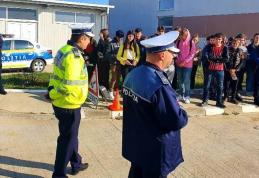 Educație rutieră pentru elevii liceului Ștefan cel Mare și Sfânt din Vorona - FOTO