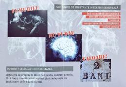 Activități pentru prevenirea consumului de droguri organizate de polițiști - FOTO