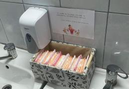 Colegiul Național „Grigore Ghica” Dorohoi asigură elevelor produse de igienă menstruală gratuite