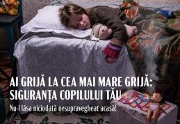 Nu lăsa niciodată copilul nesupravegheat în casă! Șase copii au decedat, iar 32 au fost răniți în incendii de locuințe