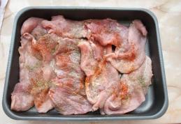 Friptură cu sos de legume