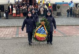 1 Decembrie 2022 - Depuneri de coroane la Dorohoi cu ocazia Zilei Naționale a României – VIDEO/FOTO
