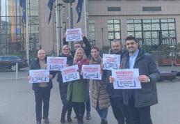 Botoșănenii reprezentați la acțiunea de mobilizare pentru aderarea României la spațiul Schengen de consilierul local PSD Dana Lăzăruc