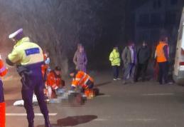 Accident tragic la Păltiniș. Un bărbat a decedat după ce o autoutilitară a trecut peste el