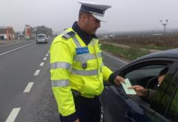 Sancțiuni de peste 13.000 de lei și 6 permise reținute de polițiștii rutieri
