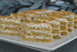 Foi cu miere pentru prăjituri