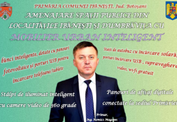 Mobilier urban inteligent în comuna Ibănești!