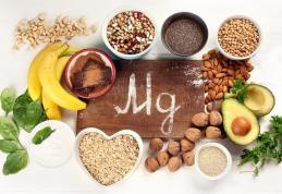 Deficitul de magneziu produce efecte neplăcute în tot organismul