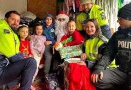 Polițiștii botoșăneni, alături de copii, în preajma sărbătorilor - FOTO