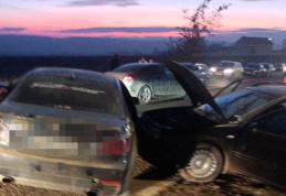 O femeie și copilul ei răniți într-un accident produs la Bajura