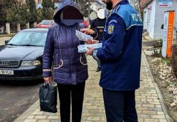 Acțiuni preventive derulate de polițiști în orașul Săveni