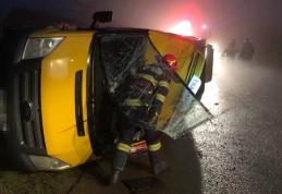 Conducerea IȘJ Botoșani despre accidentul în care a fost implicat un microbuz școlar