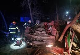 Tânărul care și-a ucis fratele în accidentul de la Cândești a fost reținut de polițiști