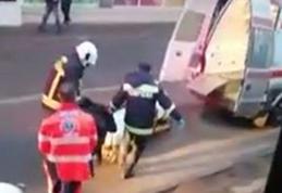 Adolescent călcat de tren în Vatra Dornei. Acesta are piciorul amputat