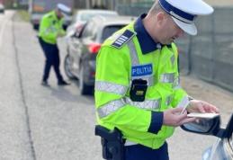 Zi încărcată pentru oamenii legii! 8 permise de conducere reținute și peste 100 de amenzi aplicate