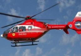 Elicopterul SMURD chemat la Dorohoi pentru o femeie în stare gravă