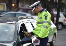 Depistați băuți la volan. Un tânăr a ignorat semnalul de oprire al polițiștilor 
