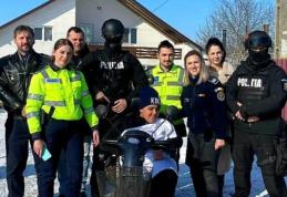 Comunicat IPJ Botoșani: Raul are 14 ani și este noul nostru prieten! - FOTO