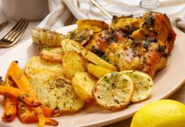 Pui cu lămâie la cuptor