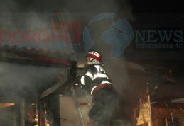 Dorohoi (FOTO): A rămas fără casă în noaptea de revelion