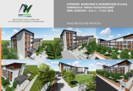 Copiii dorohoieni din nou în centrul atenţiei: A fost semnat contractul de execuție lucrări pentru Școala „Mihail Kogălniceanu” Dorohoi - FOTO