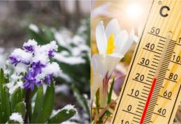 ANM, prognoza meteo: În ce zone vine primăvara şi unde sunt aşteptate ploi, lapoviţă şi ninsoare