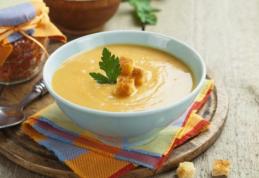 Cremă de legume cu crutoane