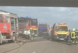 Cel puțin trei români răniți în accidentul produs sâmbătă pe o autostradă din Ungaria