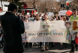 A patra ediție a MARȘULUI PENTRU VIAȚĂ în Municipiul Dorohoi - FOTO