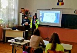 Acțiuni a polițiștilor din cadrul biroului județean de poliție transporturi