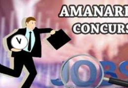 Primăria Dorohoi anunță amânarea concursului de paznic