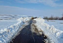 Noi sectoare de drum județean au fost redeschise circulației - FOTO