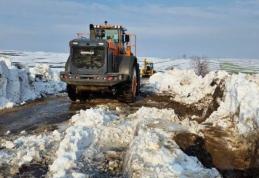 Update: Noi sectoare de drum județean au fost redeschise circulației