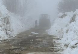 Ora 12:30: Noi informații despre deszăpezirea drumurilor județene - FOTO
