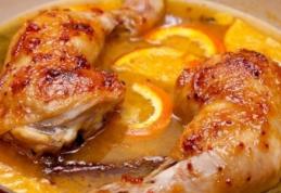 Pulpe de rață cu portocale la cuptor