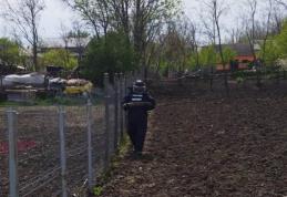 Proiectil găsit de un bărbat care desfășura lucrări agricole pe un teren