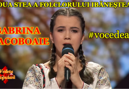 Sabrina Aiacoboaie, ibăneșteanca ce dă voce folclorului autentic