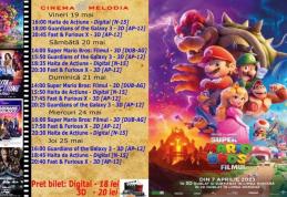 Vezi ce filme vor rula la Cinema „MELODIA” Dorohoi, în perioada 19-28 mai