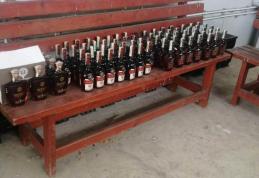 Zeci de litri de alcool ilegal depistați la intrarea în țară