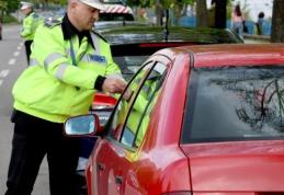 Conducători auto sancționați pentru oprire neregulamentară