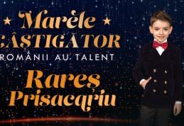 Botoșăneanul Rareș Prisacariu a câștigat finala „Românii au talent”, sezonul 13, și marele premiu de 120.000 de euro
