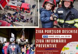 13 iunie: Ziua Informării Preventive - Detașamentele de Pompieri Botoșani și Dorohoi își deschid porțile