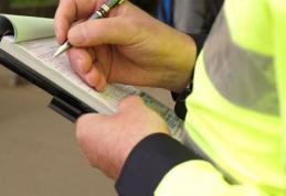 Amenzi și dosare penale pentru conducere cu viteză și fără permis