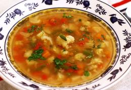 Ciorbă de legume cu borș proaspăt