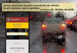 Cod galben de instabilitate atmosferică temporar accentuată pentru județul Botoșani