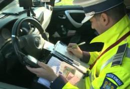 Vitezoman băut oprit de poliție la Vârfu Câmpului. S-a ales cu dosar penal și amendă