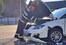 Conduceți prudent! Două persoane au ajuns la spital în urma unui accident produs în această dimineață