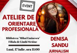 Ateliere de orientare profesională la Bibliotecă - FOTO