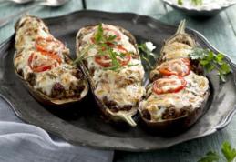 Vinete umplute cu carne tocată