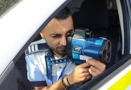 Acțiune pentru depistarea conducătorilor auto care nu respectă limita de viteză, la Dorohoi